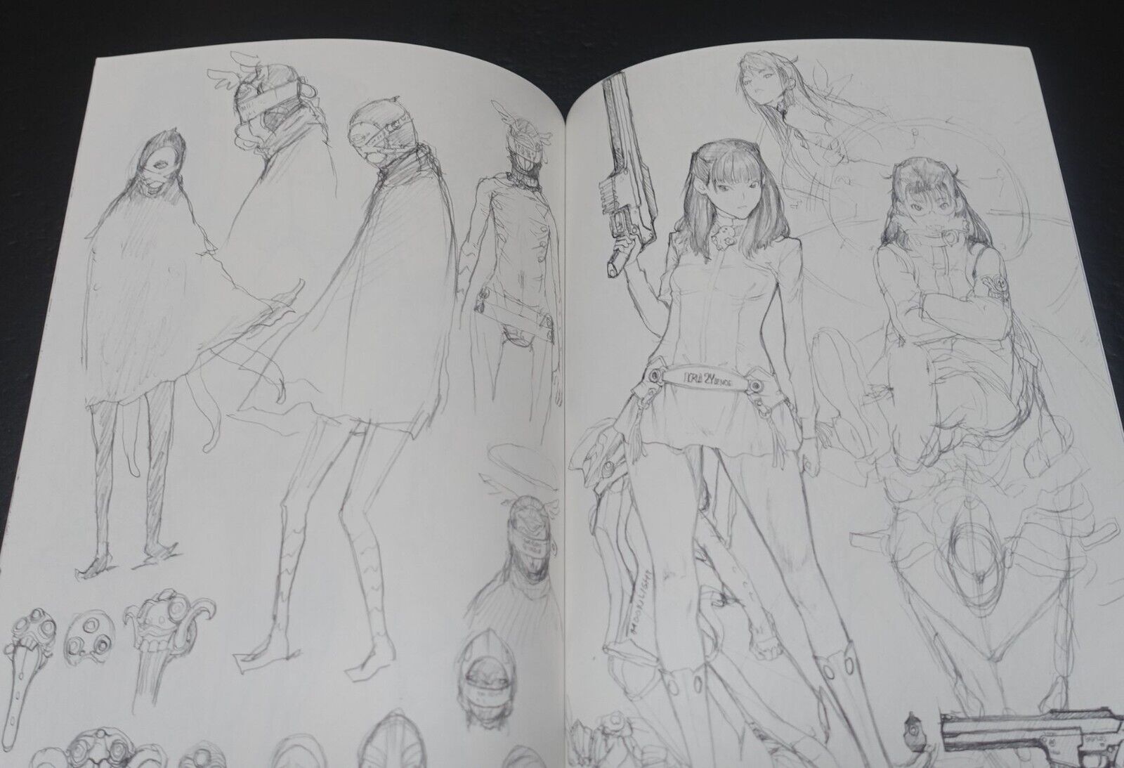 Ugetsu Hakua yellow tag Illustration Art Book Tsukinowa 
