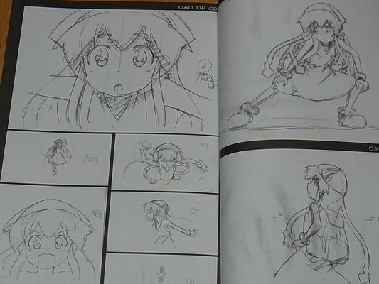 Albatross Shinryaku! Ika Musume Squid Girl Animation Key Frame Art Work 2.5 