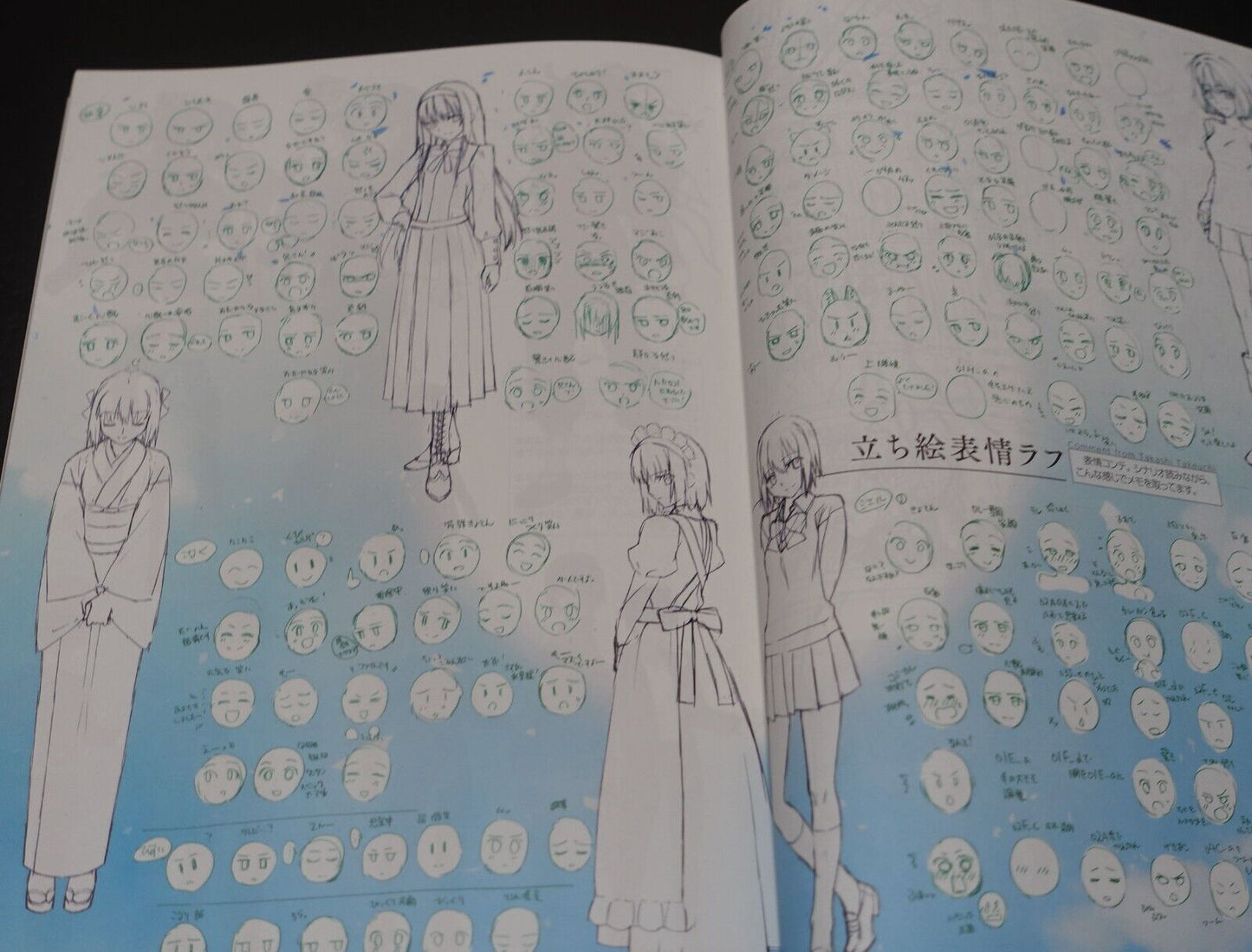 Takehouki Katatsuki Kouhon & FGO Avalon le Fae Synopsys Scenario Script Book Set 