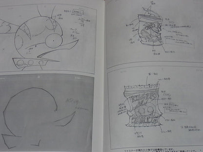 Panty and Stocking Animation Material Art Works Chuck to the FUTURE 