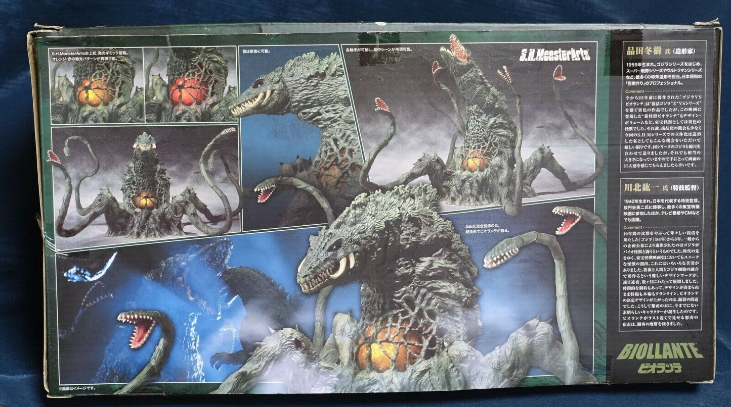 3-7 days from Japan S.H.MonsterArts Godzilla Series BIOLLANTE Figure Statue 