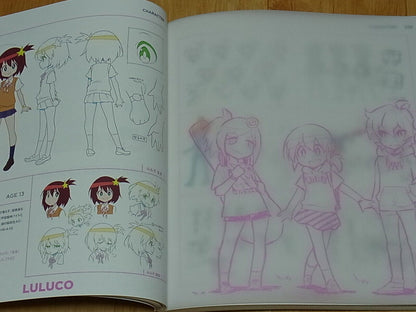 THE ART OF TRIGGER SPACE PATROL LULUCO VISUAL & SETTING ART BOOK 