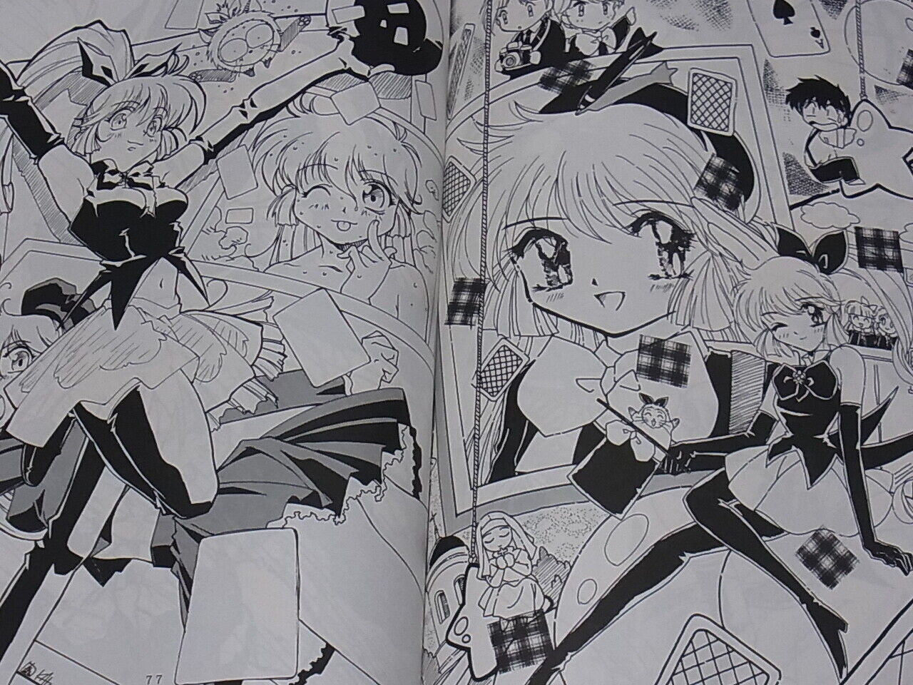 Animation Saint Tail Key Frame & Illustration Art Book Gengasyuu 