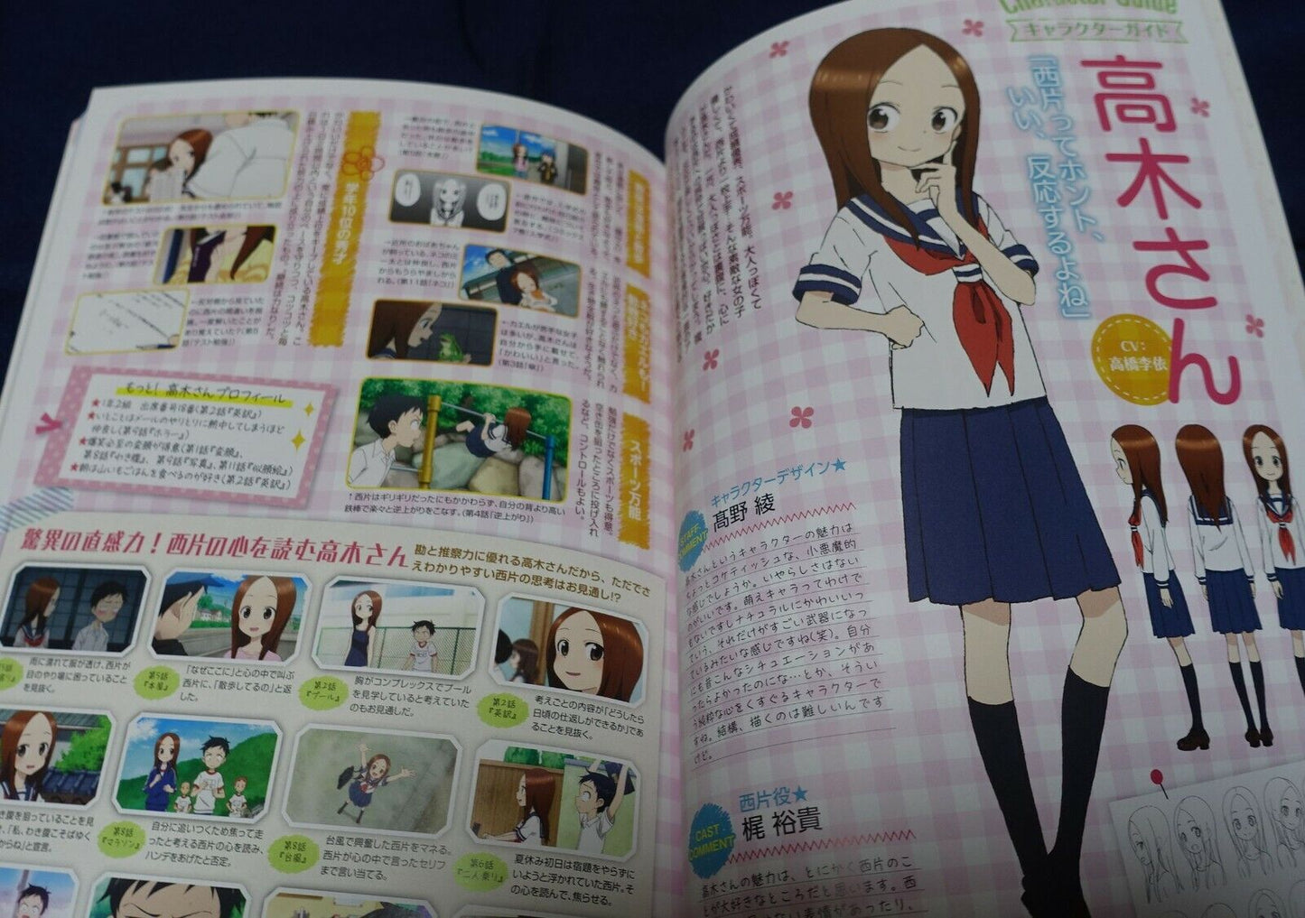 Soichiro Yamamoto KARAKAI JOZU NO TAKAGI SAN Art Book vol.1&2& TV guide book 