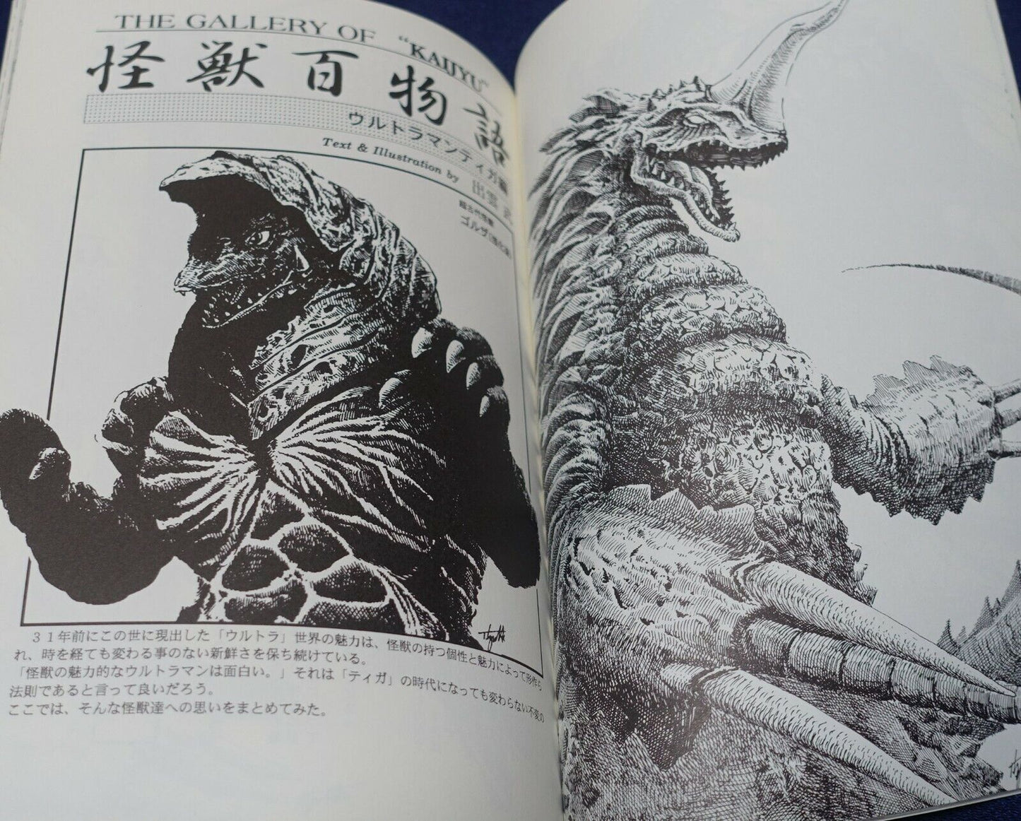 STUDIO GINGA KAIGUN ULTRAMAN TIGA Fan Made Art Work and Column Book TIGA 1 