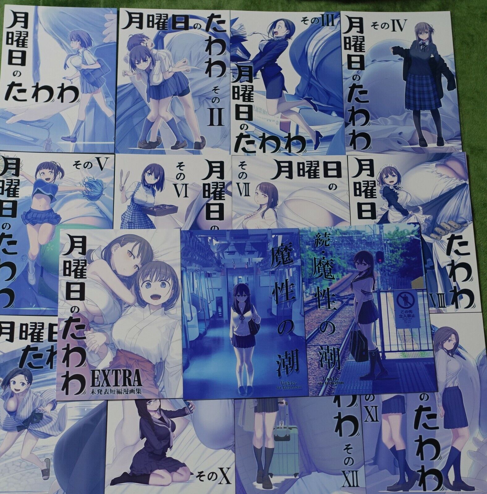 Kiseki Himura Nyuugyou Art & Comic Getsuyoubi no Tawawa on Monday & Ushio 15book 