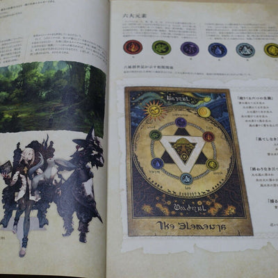 Final Fantasy 14 Encyclopaedia Eorzea Japanese version 