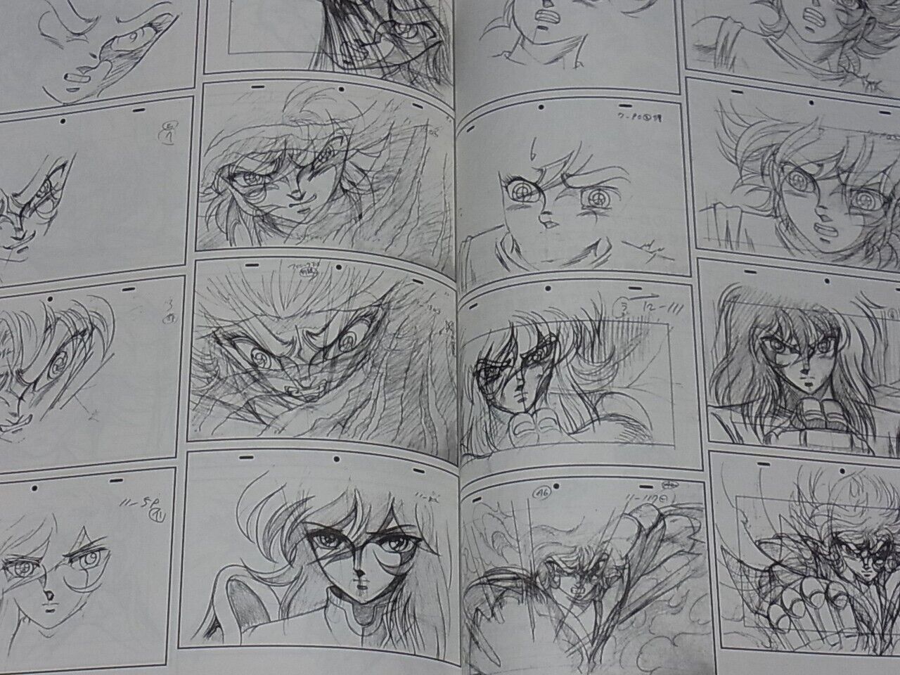 Shingo Araki Memorial Book Toki ha Nagareru 4 Saint Seiya Keyframe Art & Fan Art 