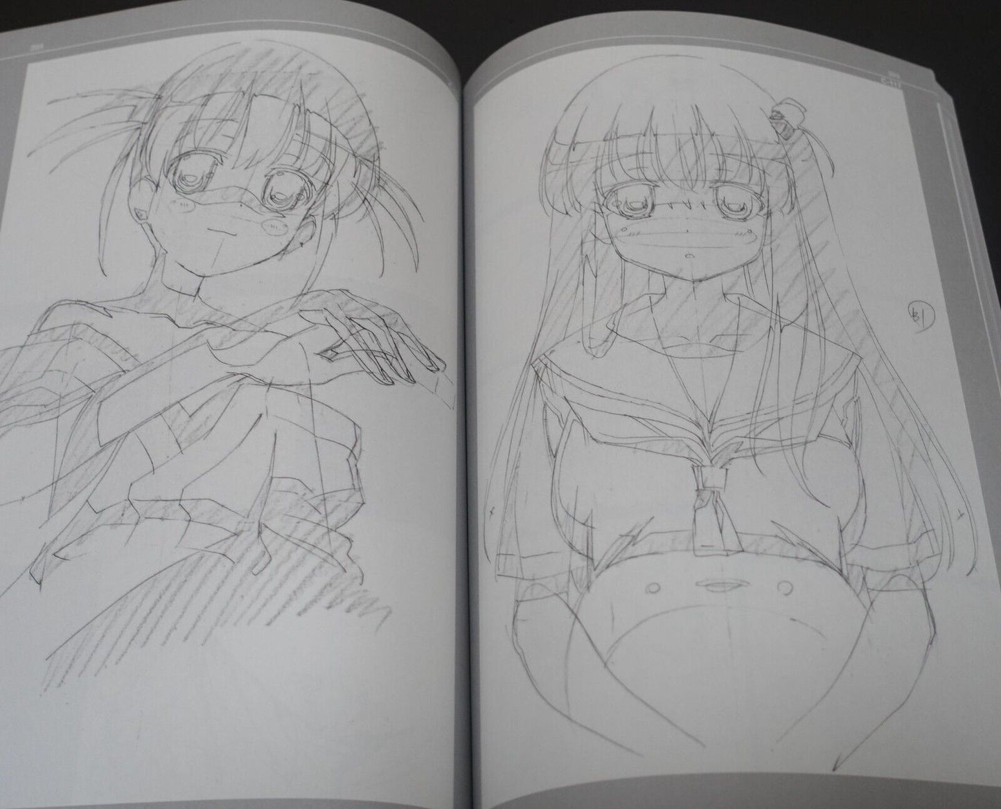 Masakatsu Sasaki Animation Key Frame Art Work Book 7 - Saki - 212page 
