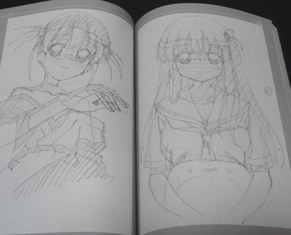 Masakatsu Sasaki Animation Key Frame Art Work Book 7 - Saki - 212page 
