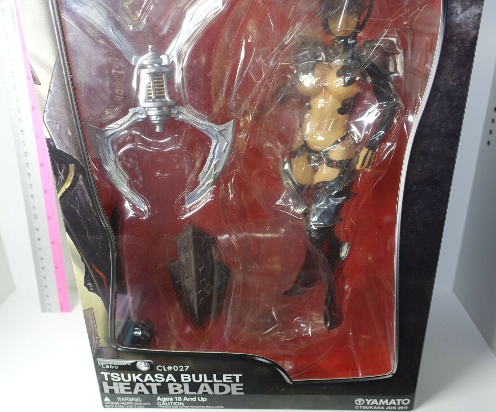 TSUKASA BULLET Creators Labo 027 HEAT BLADE Figure Statue 