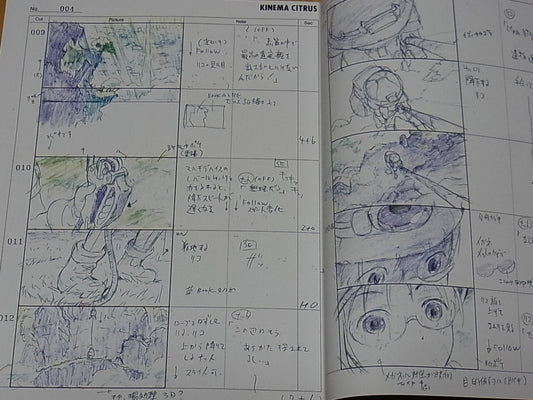 Animation Made in Abyss Story Board Art Book 01 Epi01-02 228page 