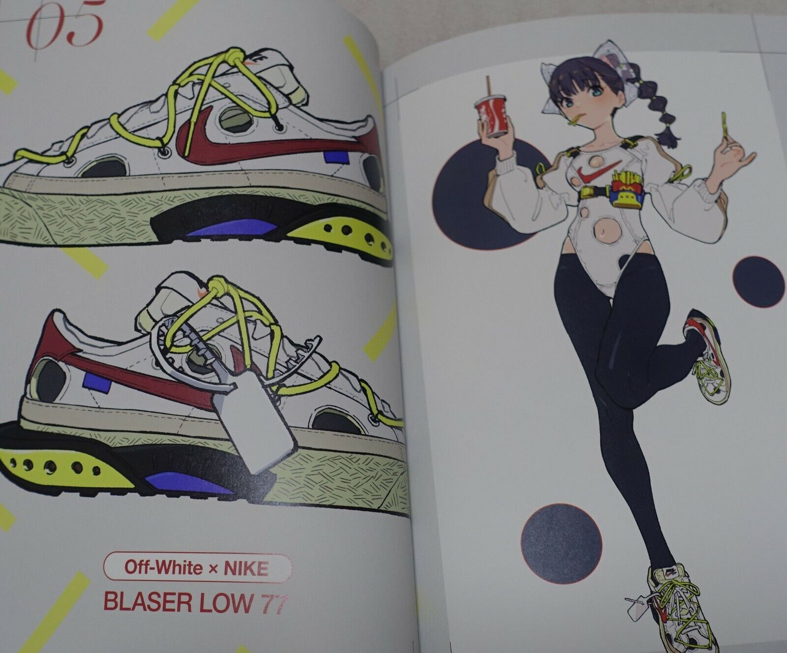 C99 atmosphere tarou2 Sneaker & Girls Color Art Book TAROU'S KICKS 3 