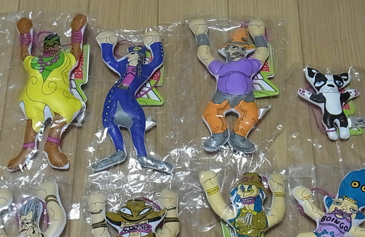 JoJo's Bizarre Adventure Boingo Design Plush Doll 8 Complete Set 