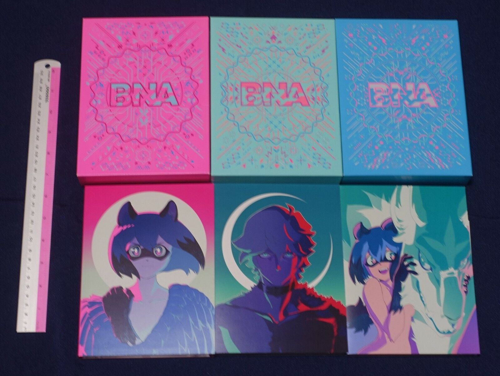 BNA Animation Blu-ray Disc Vol.1-3 complete Yoh Yoshinari Disc Only item 