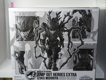 MY HERO ACADEMIA JUMP OUT HEROES EXTRA IZUKU MIDORIYA DEKU BLACK Figure Statue 