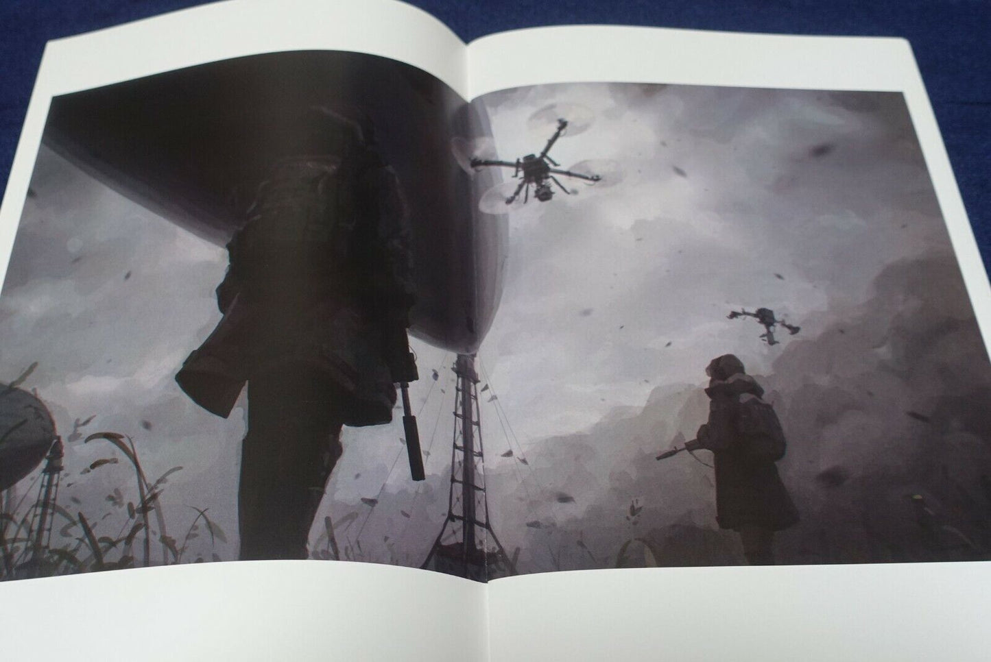 TANENBO Works Color Illustration Art Book Edge of shallow land 