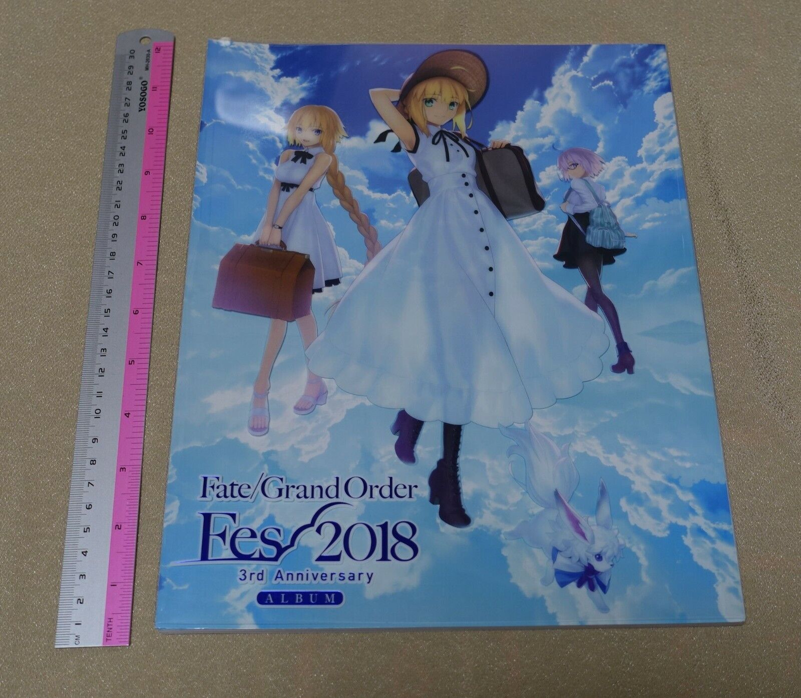 Type-Moon Fate Grand Order FGO MEMORIAL ART BOOK 3rd Anniversary ALBUM 