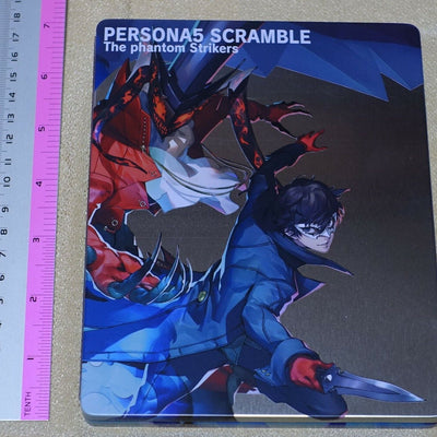 Persona5 SCRAMBLE Steel Game Case SteelBook P5 Persona 5 