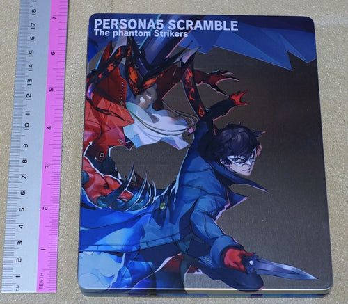 Persona5 SCRAMBLE Steel Game Case SteelBook P5 Persona 5 