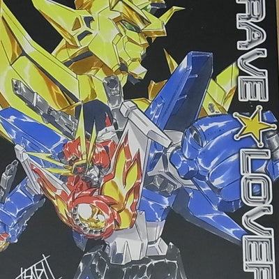 Masami Obari Robot Animation Art Work Book Gravion Gaiking Gaogaigar 