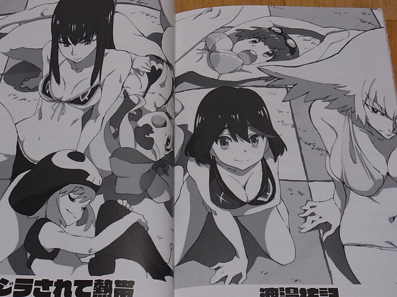 Kill la Kill Animation Staff Illustration art book Takeuchi produce daiichiki 