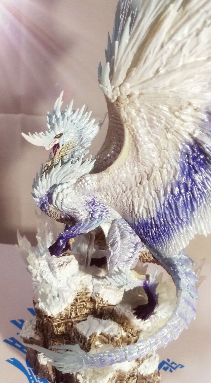 Monster Hunter World ICEBORNE Velkhana Figure Statue ICE BORNE Authentic 