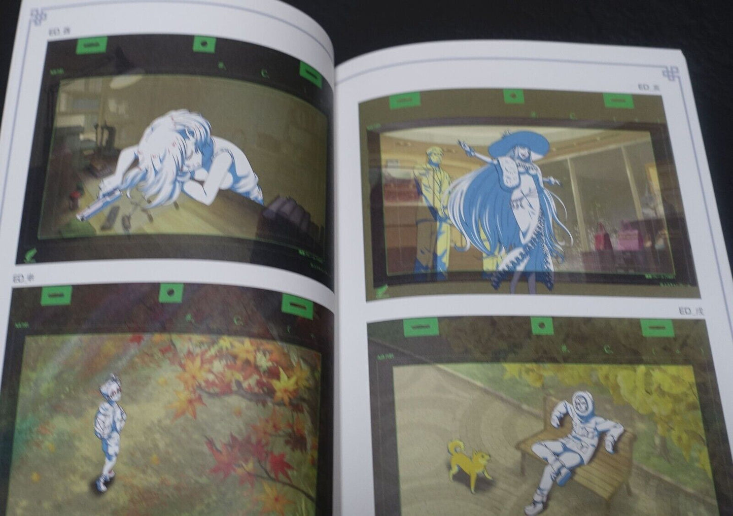 Animation Juni Taisen Key Frame Art Work Book 