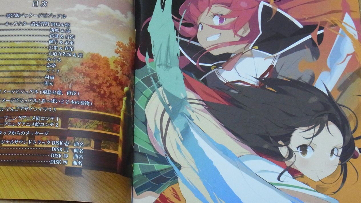Senran Kagura Original Sound Track 4discs Set 113tracks & Visual Book 