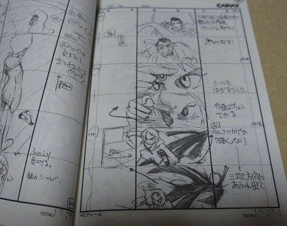 Aim for the Top2! DIEBUSTER Story Board Art Complete Book 808 page 
