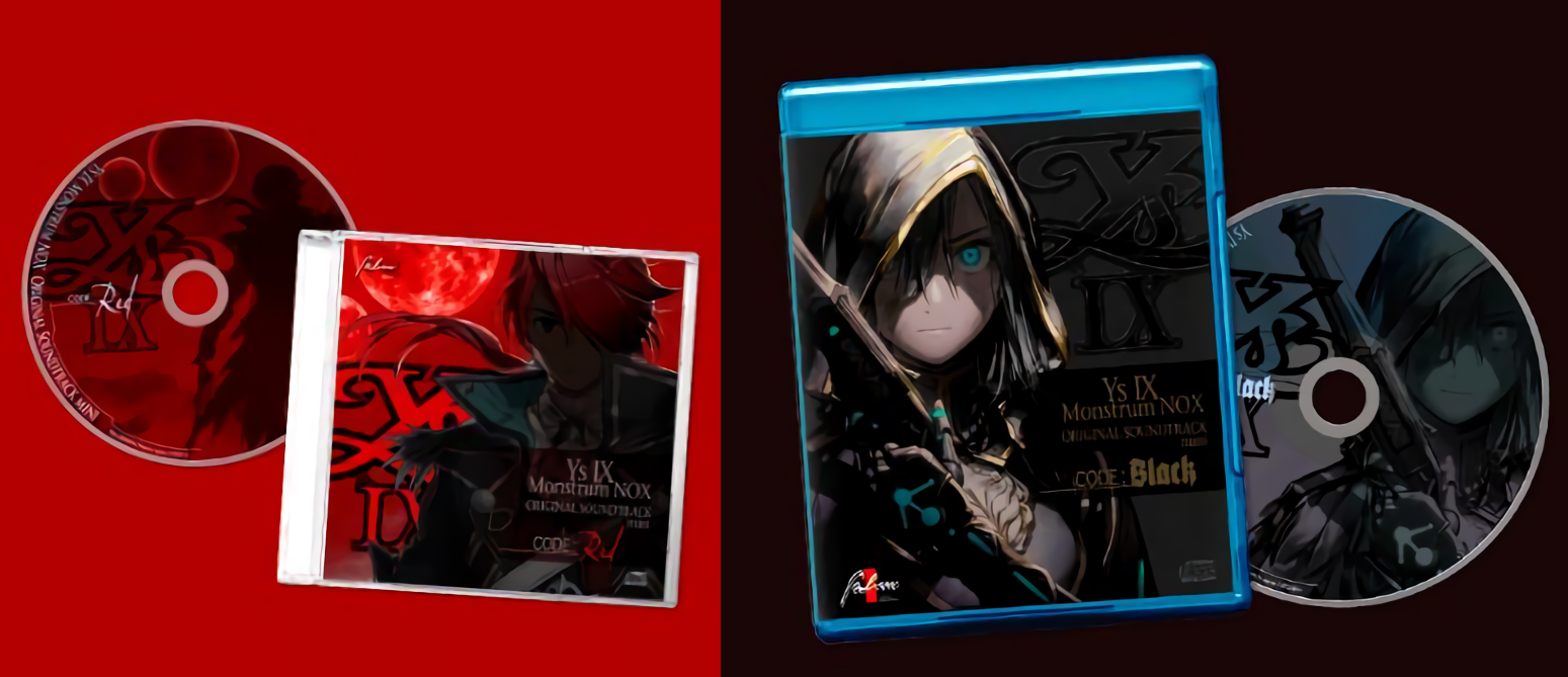 YS9 Monstrum NOX Special Sound Track CD Mini CODE RED & CODE BLACK SET 