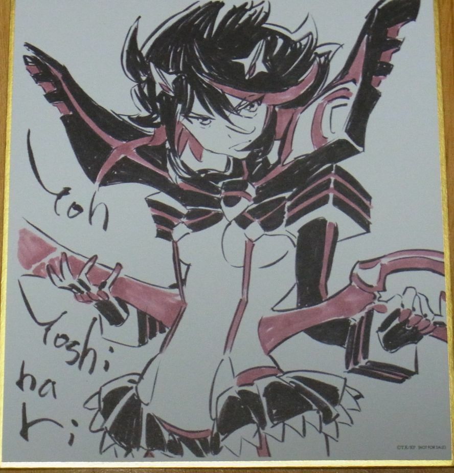 Kill la Kill Animation Staff Shikishi Art Board 20piece SET with BOX 12x13.5cm 