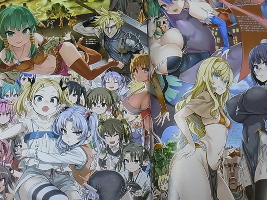 HEISEI DOUJIN MONOGATARI HEISEI TRIBUTE Japanese Characters Fan Art Book & Case 