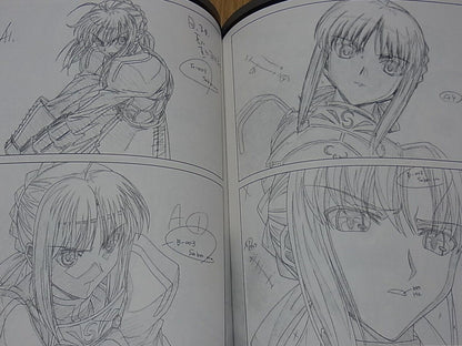 Movie Fate stay night UNLIMITED BLADE WORKS Key Frame & Visual Art Book Set 
