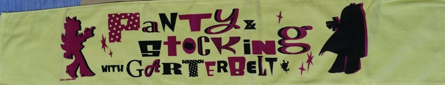 Panty and Stocking with Garterbelt Muffler Towel 
