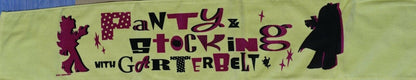 Panty and Stocking with Garterbelt Muffler Towel 
