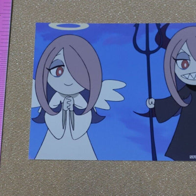 Little Witch Academia Sucy Bromaid Card Angel & Devil 