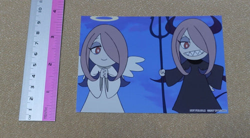 Little Witch Academia Sucy Bromaid Card Angel & Devil 