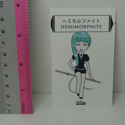 Houseki no Kuni Land of the Lustrous Studio Orange Name Card HEMIMORPHITE 