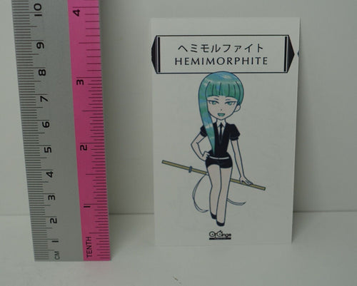 Houseki no Kuni Land of the Lustrous Studio Orange Name Card HEMIMORPHITE 