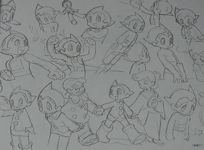 The Art Of Yoh Yoshinari Rough Sketches TEZUKA Characters 