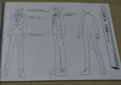 PERSONA3 THE MOVIE Falling Down & Winter of Rebirth SETTING ART BOOK 106page 