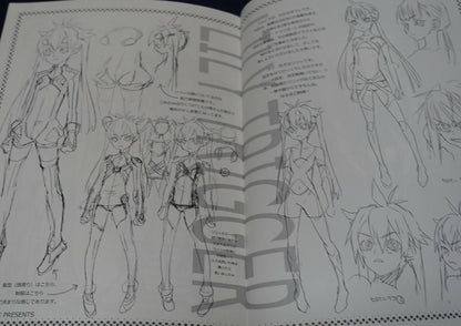 Kanoe Youshi Lily Trigger Setting & Rough Art Book 