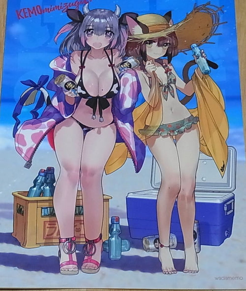 WADA ARCO RCOWADA Beast Ear Girls Swim Suit Color Art Book C91 