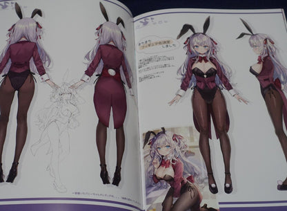 Sashiminekoya Momoko hololive Hakui Koyori Designer's Art Book & Goods Set C101 