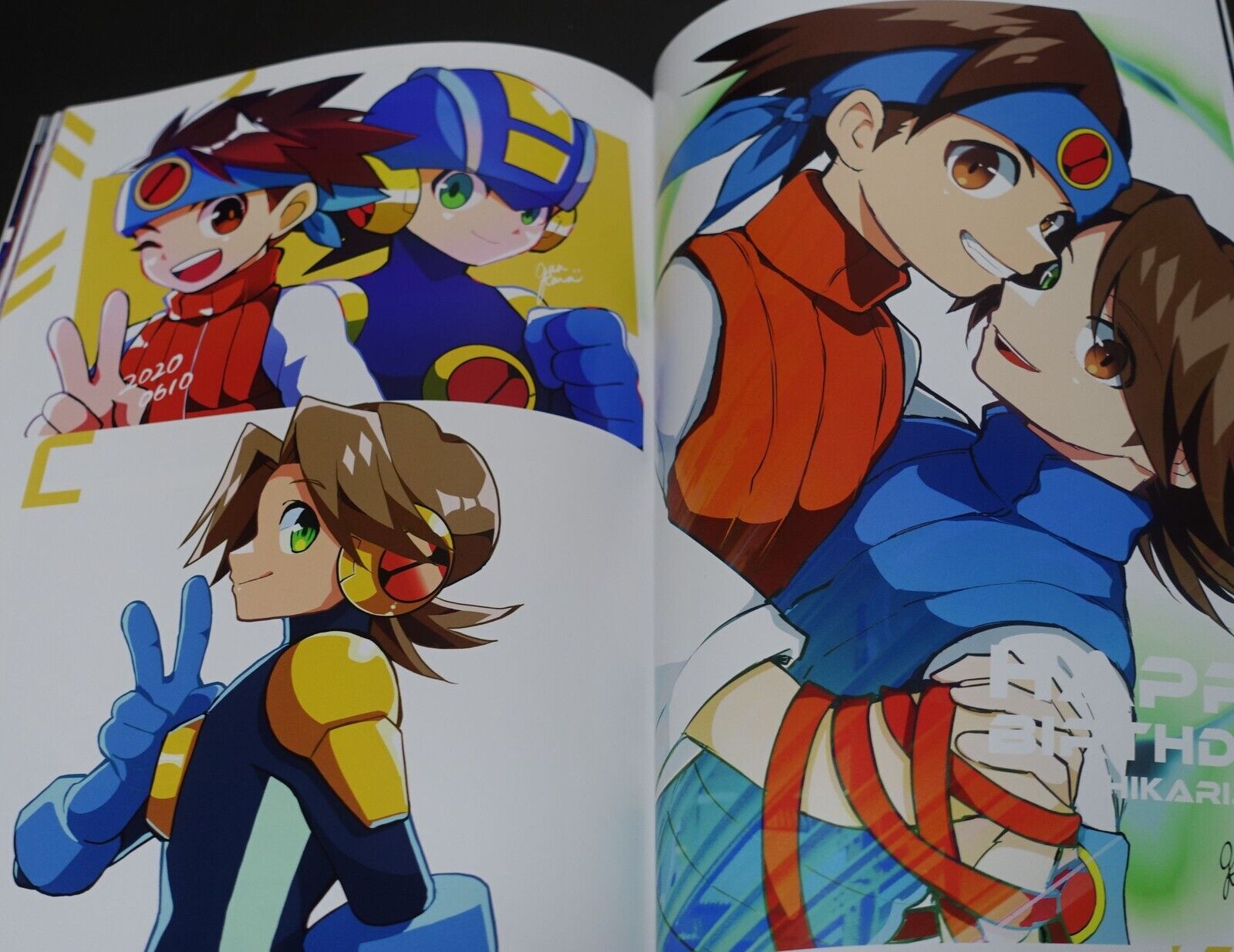 GUUTARA GAIA666 MEGAMAN X ZERO EXE Fan Art Book Xanadu Rock Man 