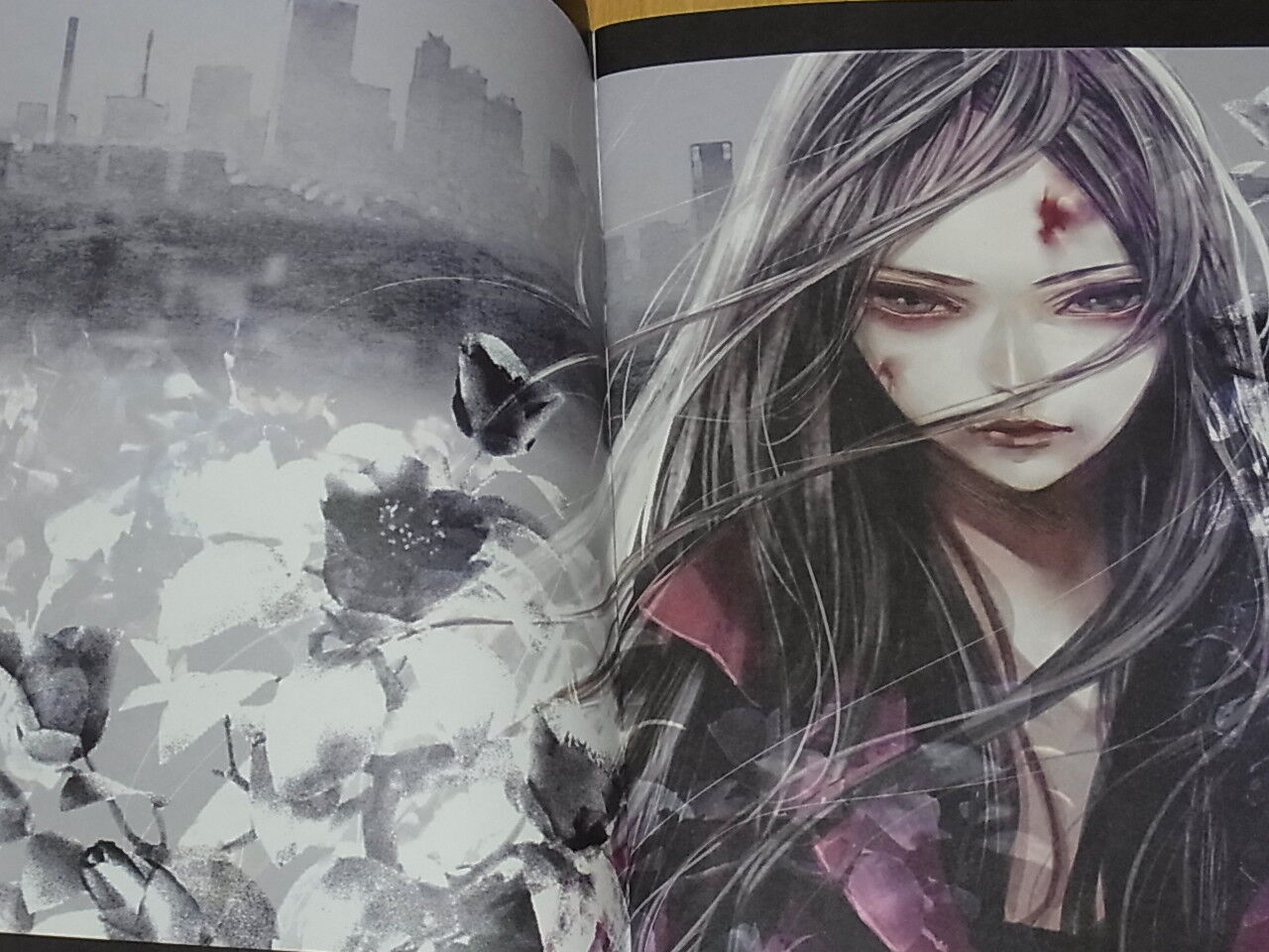 hiro kiyohara Color Illustration Art Book Fritillaria 