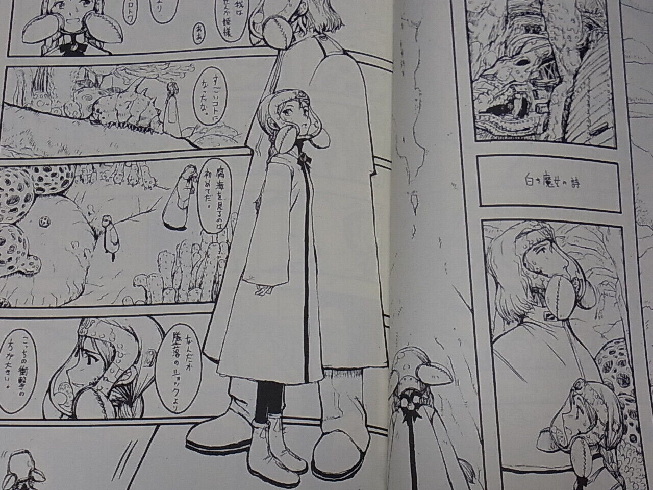 Honjou Raita Nausica?Eof the Valley of the Wind Fan Doujinshi 2 Set Kushana 