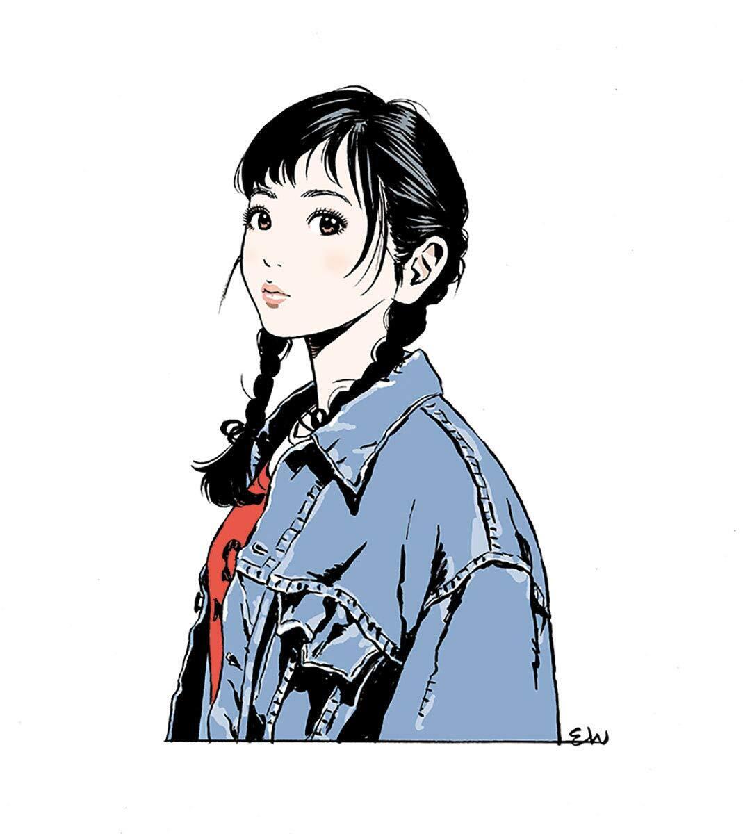 Eguchi Hisashi Bijin Illustration Art Work Book Kanojo 