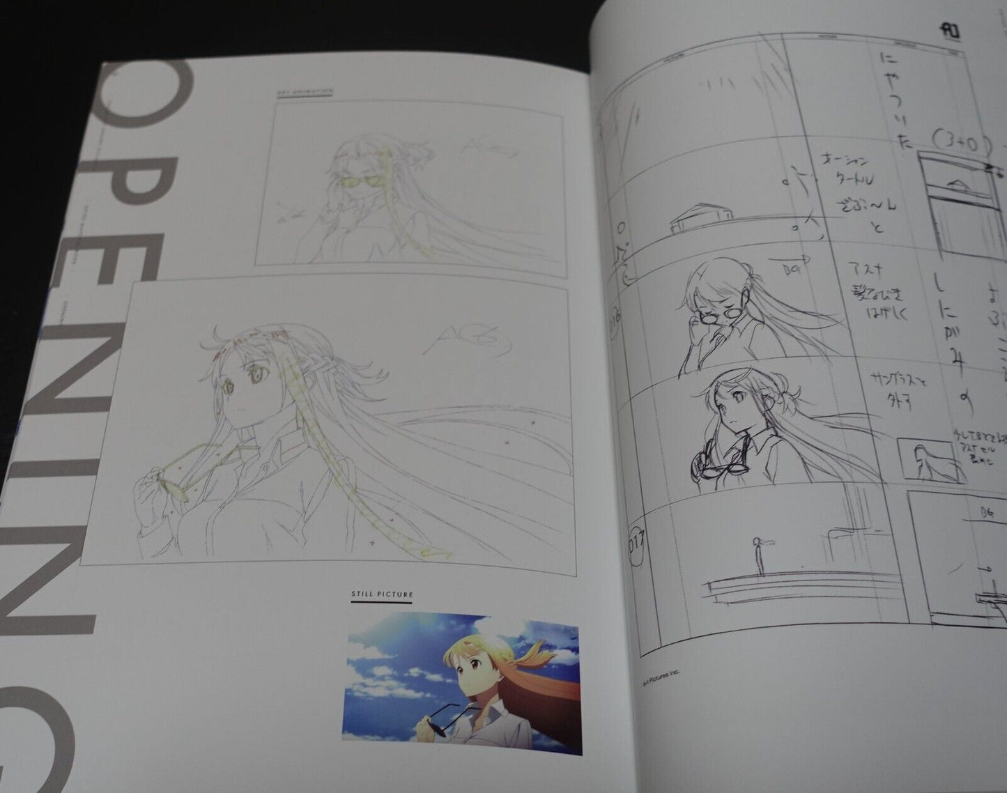 SWORD ART ONLINE Alicization OP ED Key & Story Board Art Book 1 & 2 Set SAO 